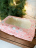 Упаковка для зефира и печенье с окном Розовые мечты, 250*150*70 мм