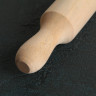 Скалка кондитерская, деревянная с ручками, 42 см