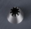 Насадка кондитерская Закрытая звезда d 3,4 см, вых. 1,1 см