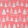 Бумага упаковочная тишью, Розовый лес, 50 × 66 см, 1 шт
